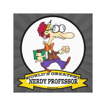 PLUS GRAND PROFESSEUR RINGARD CARTOON DES MONDES TOILE TENDUE