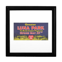 Plus grande Luna Park Coney Island Boîte À Babioles