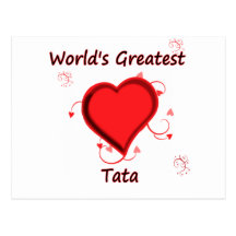 Plus grande Tata du monde Cartes Postales