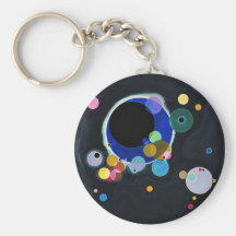 Plusieurs cercles porte-clef