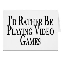 Plutôt jeux vidéo de jeu carte de vœux