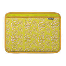 Pochette Macbook Air océan indien jaune Poches Pour Macbook Air