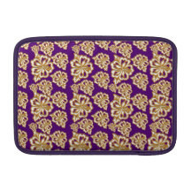 Pochette Macbook Air océan indien violet Poche Macbook Air