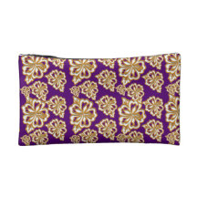 pochette  océan indien violet trousse make-up