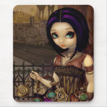 Poe - fée Mousepad de steampunk Tapis De Souris