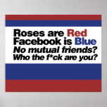 Poème drôle d'Internet Posters
