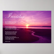 Poème inspiré de ~ d'Invictus posters