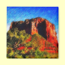 Poèmes de l'Arizona magnets