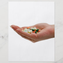 Poignée de médecine prospectus personnalisés