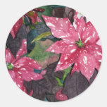 Poinsettia Adhésif