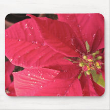 Poinsettia Mousepad Tapis De Souris
