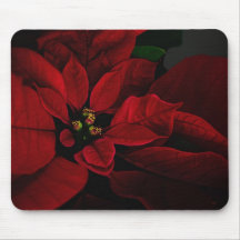 Poinsettia Mousepad Tapis De Souris