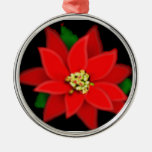 Poinsettia Ornements