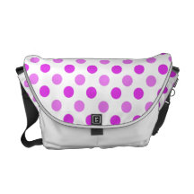 Point de polka : Sac messenger Besaces