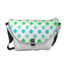 Point de polka : Sac messenger Besaces
