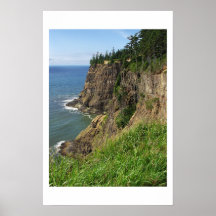 Point de vue pittoresque d'état de Meares de cap Posters