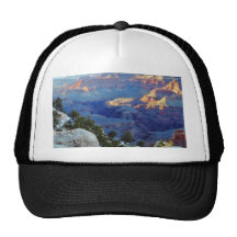 Point de Yaki de coucher du soleil de canyons gran Casquette