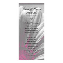 Points culminants floraux roses épousant le progra cartes doubles customisables