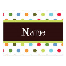 Points de hanche carte postale