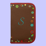 Points de monogramme pochettes rickshaw folios