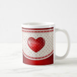 Points et coeurs tasses