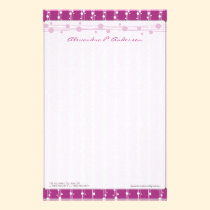 Points et papeterie customisée par Fuschia de pail papeterie