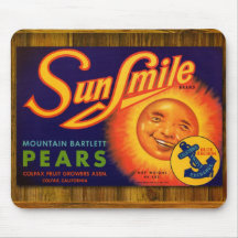 Poires de Mousepad - de SunSmile Tapis De Souris