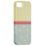 Pois crème de couleurs en pastel coques case-mate