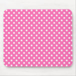 Pois dans les roses indien Mousepad Tapis De Souris
