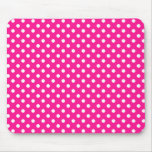 Pois dans Mousepad rose-foncé Tapis De Souris