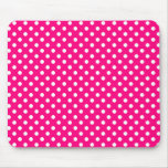 Pois dans Mousepad rose lumineux Tapis De Souris