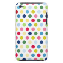 Pois d'arc-en-ciel coques iPod Case-Mate