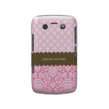 Pois et damassé coque Case-Mate blackberry