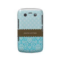 Pois et damassé coque blackberry bold