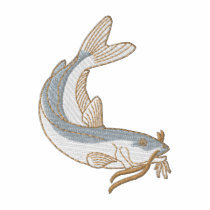 Poisson-chat de la Manche polos brodés