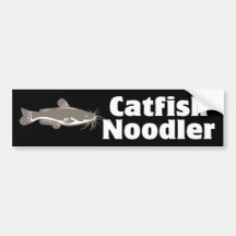 Poisson-chat Noodler Autocollant Pour Voiture