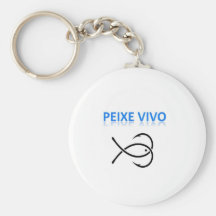 Poisson Vivant Porte-clé