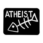 Poissons athées magnet