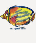 Poissons de bande dessinée 21 grands T-shirts de c