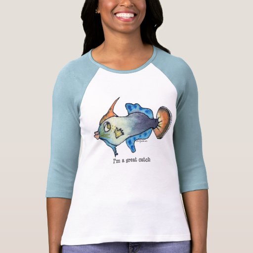 Poissons de bande dessinée 23 grands T-shirts de c