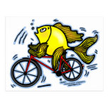 Poissons de bicyclette (vélo) cartes postales