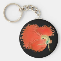 Poissons de combat Keychain de Betta Porte-clés