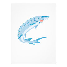Poissons d'esturgeon rétros bristol