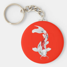 Poissons d'oriental de carpe de Koi Porte-clé