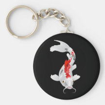 Poissons d'oriental de carpe de Koi Porte-clef