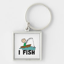 Poissons du garçon I Porte-clef