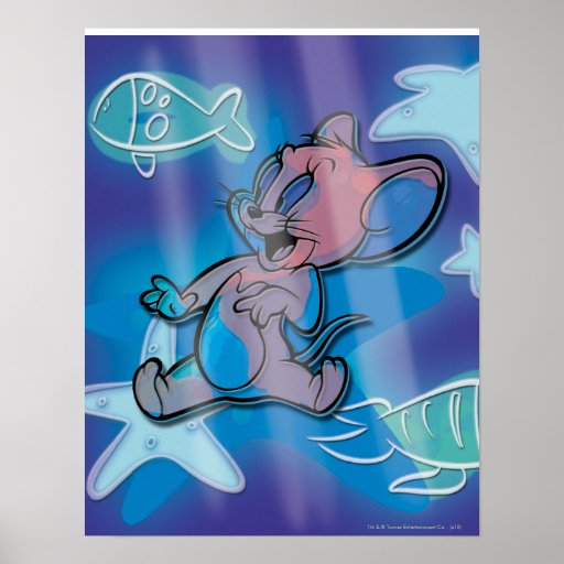 Poissons Trippy de Jerry Posters