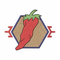 Poivre de piment polos brodés