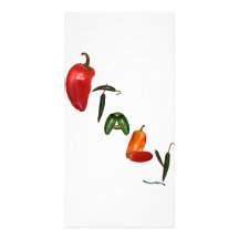 Poivrons de piment de l'Italie Photocartes