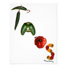Poivrons de piment de Taos Faire-parts